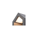 SLV LED Udend�rs V�glampe RASCALI WL, 8W 3000K 330lm, IP54, antracit