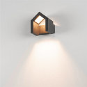 SLV LED Udend�rs V�glampe RASCALI WL, 8W 3000K 330lm, IP54, antracit