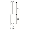 ANELA LED Pendel, sort