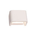 MANA Lampesk�rm, Gips, hvid, bredde 13,6cm