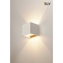 SLV SOLID CUBE Wall luminaire, QT14, grey
