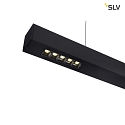 SLV Premium LED Pendel Q-LINE PD, 100cm, til BAP, 45W, TRIAC dmpbar, sort, 4000K 2300lm