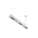 SLV Premium LED Pendel Q-LINE PD, 100cm, til BAP, 45W, TRIAC d�mpbar, s�lv, 4000K 2300 lm