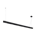 Premium LED Pendel Q-LINE PD, 200cm, til BAP, 85W, TRIAC d�mpbar, sort, 4000K 4600lm