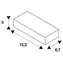 SLV LED netdel, 700mA, 40W, TRIAC d�mpbar, hvid