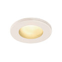 Udend�rs Loftindbygningslampe DOLIX OUT, GU10, QPAR51, IP65, � 68mm, rund, hvid