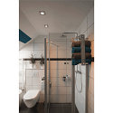 SLV Udend�rs Loftindbygningslampe DOLIX OUT, GU10, QPAR51, IP65, � 68mm, firkantet, mat chrom