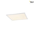 SLV LED Recessed luminaire VALETO PANEL, 43W 2700K - 6500K, 3200 - 3600lm 95, white