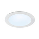 SLV LED Indbygningslampe AKALO D83 DL, 9W 3000/4200/5700K 800-880lm 90�, hvid