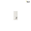 SLV Wall luminaire FENDA BASE, E27 max. 60W, shade excl., white