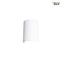 SLV FENDA Wall luminaire textile shade, half,  23cm, white