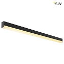 SLV LED Wall and Ceiling luminaire SIGHT 115 CW, 37.3W 3000K 3100lm, black