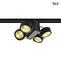 Premium LED Spot TEC KALU TRACK, Quad, for 3-Phase high-voltage track, TRIAC dimmable, 60W 3800lm