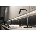 SLV Premium LED Table lamp KARPO TL, 6.5W 3000K 400lm, 3-step touch dimmer, black