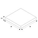 EUTRAC X-coupler for 3-Phase High voltage Track, white