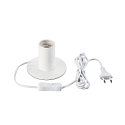 Table lamp FITU TL, E27 max. 10W, with switch, white