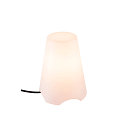 Outdoor Table lamp KIROCONE TL, E27 max. 60W, IP44, white