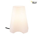 SLV Outdoor Table lamp KIROCONE TL, E27 max. 60W, IP44, white