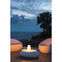 SLV Outdoor Table lamp KIROCONE TL, E27 max. 60W, IP44, white