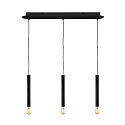 FITU Roset til FITU PD Pendel, TRIPPLE, LANG, max. 16A, sort
