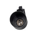 Spotlight PURI TRACK SPOT til 1-faset 230 v skinne, GU10 QPAR51, glas / Alu, sort