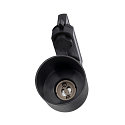 Spotlight PURI TRACK SPOT QPAR51 GLAS til 3-faset 230 v skinne, GU10, sort