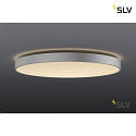 SLV LED Wall-/Ceiling luminaire MEDO 90 CL CORONA, 78W, 105, 3000/4000K, 10100/125lm, TRIAC, gray