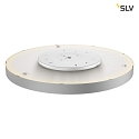 SLV LED Wall and Ceiling luminaire MEDO 90 CW CORONA DALI,  90cm, 78W 3000/4000K 105, gray