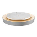 SLV Premium LED Overflade montering Lampe MEDO 60 CW, DALI d�mpbar, Corona Effect, 40W 3000/4000K 105�, s�lvgr�