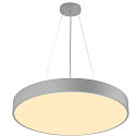 SLV Premium LED Overflade montering Lampe MEDO 60 CW, DALI d�mpbar, Corona Effect, 40W 3000/4000K 105�, s�lvgr�