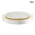 SLV Premium LED Surface luminaire MEDO 60 CW, DALI dimmable, Corona effect, 40W 3000/4000K 105, white