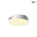 SLV LED Ceiling recessed luminaire MEDO 40 EL, frameless version,  39cm, 28W 3000/4000K 105, white