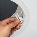 SLV LED Loft-/Indbygningslampe MEDO 30 EL, ramme-version, � 29cm, 14W 3000/4000K 105�, hvid