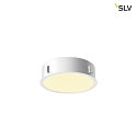 SLV LED Ceiling recessed luminaire MEDO 30 EL, frame version,  29cm, 14W 3000/4000K 105, white