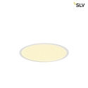 SLV LED Ceiling recessed luminaire MEDO 40 EL, frame version,  39cm, 28W 3000/4000K 105, white
