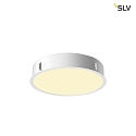 SLV LED Ceiling recessed luminaire MEDO 40 EL, frame version,  39cm, 28W 3000/4000K 105, white