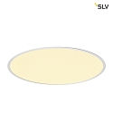 SLV LED Ceiling recessed luminaire MEDO 60 EL, frame version,  60.6cm, 36W 3000/4000K 105, white