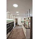 SLV LED Ceiling recessed luminaire MEDO 60 EL, frame version, � 60.6cm, 36W 3000/4000K 105�, white