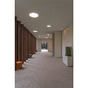 SLV LED Ceiling recessed luminaire MEDO 60 EL, frame version, � 60.6cm, 36W 3000/4000K 105�, white