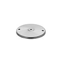 Mounting plate for Outdoor luminaire NAUTILUS SPIKE, � 9.5cm, stainless steel 316 brushed