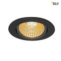 LED Ceiling recessed spot NEW TRIA 68 round for 6.8cm, 7.2W 1800-3000K 440lm 38, swiveling, TRIAC dimmable