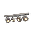 SLV V�g- og Loftlampe KALU CW, Quad, QPAR111, 4x max. 75W, Alu b�rstet