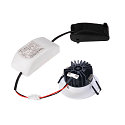 LED Udend�rs Indbygningsdownlight PATTA-I rund, IP65 IK02, 7.3W 1800-3000K 440lm, Dim to Warm, hvid