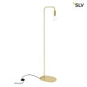 SLV Floor lamp FITU FL, E27, with switch, soft gold