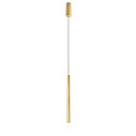Premium LED Pendel HELIA 30 PD, overflade montering, 10W 3000K 550lm 40�, TRIAC d�mpbar, bl�dt guld