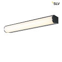 SLV Premium LED Wall luminaire MARYLIN, IP44, chrome / white, 120, length 40cm, 10W 3000K 680lm
