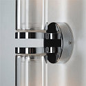 SLV V�glampe WL 106 Lampe til bad/Spejllampe, dobbelt glas, 2xE14, IP44, chrom