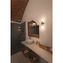 SLV V�glampe WL 106 Lampe til bad/Spejllampe, dobbelt glas, 2xE14, IP44, chrom