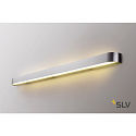 SLV LED Vglampe ARLINA 130 WL Lampe til bad/Spejllampe, 28W, 3000K, 2400lm, IP20, aluminium