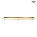 SLV FITU Canopy for FITU PD Pendant luminaires, TRIPPLE, LANG, max. 16A, soft gold